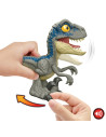 Velociraptor Blue Mega Roar akciófigura 18 cm - Jurassic World - Mattel