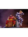 Cody & Guy szobor 18 cm - Street Fighter - Premium Collectibles Studio