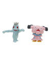 Machop, Snubbull Battle figura szett 5 cm - Pokémon - Jazwares