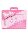 Silhouette & Rose Quartz sterling silver fülbevaló 4 cm - Barbie - The Carat Shop