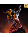 Fastball Special Colossus and Wolverine Premium Format szobor 61 cm - Marvel Comics - Sideshow Collectibles