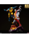 Fastball Special Colossus and Wolverine Premium Format szobor 61 cm - Marvel Comics - Sideshow Collectibles