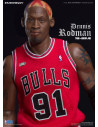 Dennis Rodman limited retro editon Real Masterpiece akciófigura 33 cm - NBA Collection - Enterbay