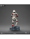Night Trooper Art Scale szobor 21 cm - Star Wars Ahsoka - Iron Studios