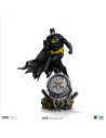 Batman deluxe black verzió szobor 30 cm - DC Comics - Iron Studios
