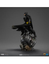 Batman deluxe black verzió szobor 30 cm - DC Comics - Iron Studios