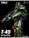 T-45 Hot Rod Shark Power Armor FigZero akciófigura 37 cm - Fallout - ThreeZero