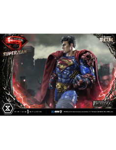Superman Deluxe Bonus Ver. szobor - DC Comics - Museum Masterline Dark Nights: Metal - 