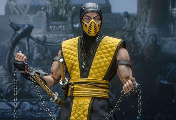Scorpion akciófigura - Mortal Kombat 11 - Bemutató