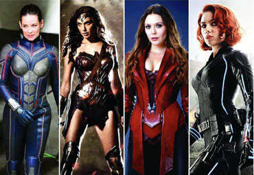 A kedvenc női szuperhőseink